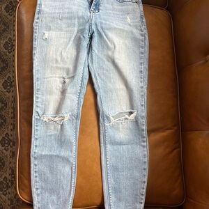 HIDDEN Light Blue Distressed Women's Jeans